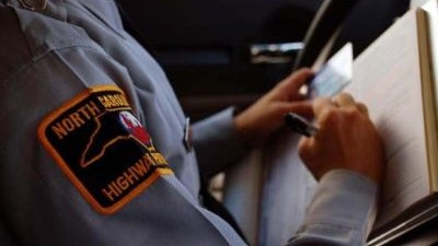 trooper writing citation